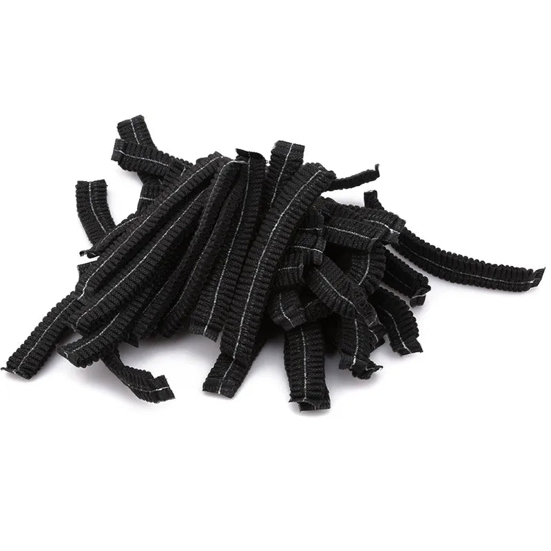 100pcs/Pack Disposable Hair Head Covers Net Bouffant Dustproof Anti Dust Caps Breathable Shower Bathing Hats Kitchen Wholesale