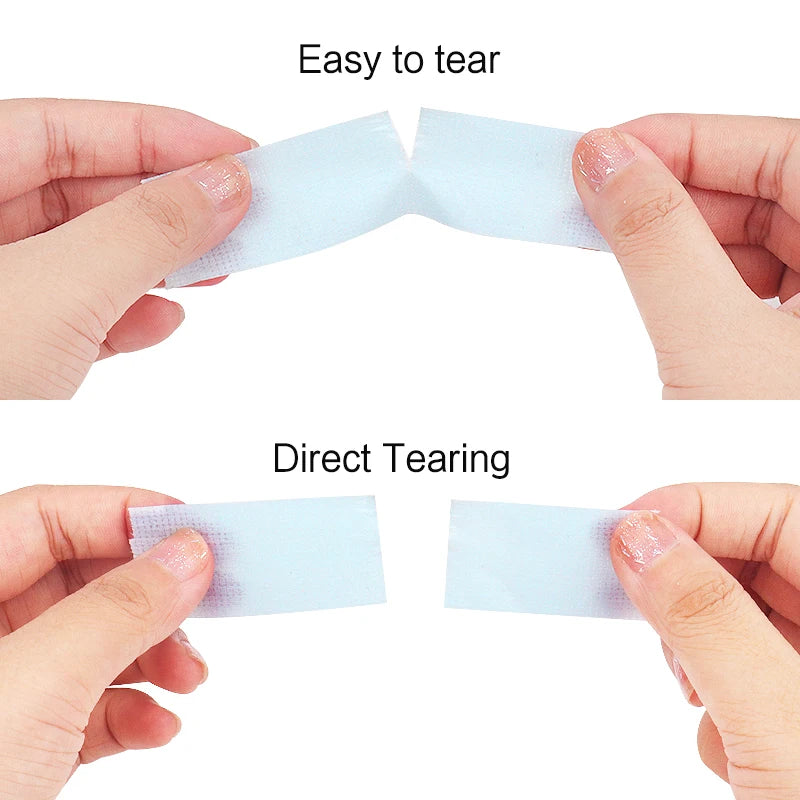 1 Pc Non-woven Breathable Medical Silicone Gel Tape Grafted Lash Under Eye Pad Patch Eyelash Extension Supplier Makeup Tools