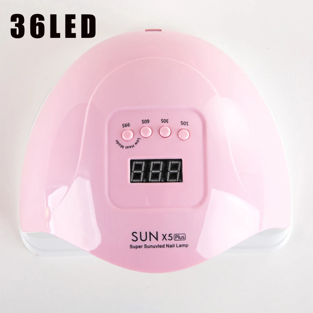 LIMEGIRL UV LED Light for Nails Polish Drying Lamp with Motion Sensing Manicure Pedicure Professional Home Salon Tool Equipment