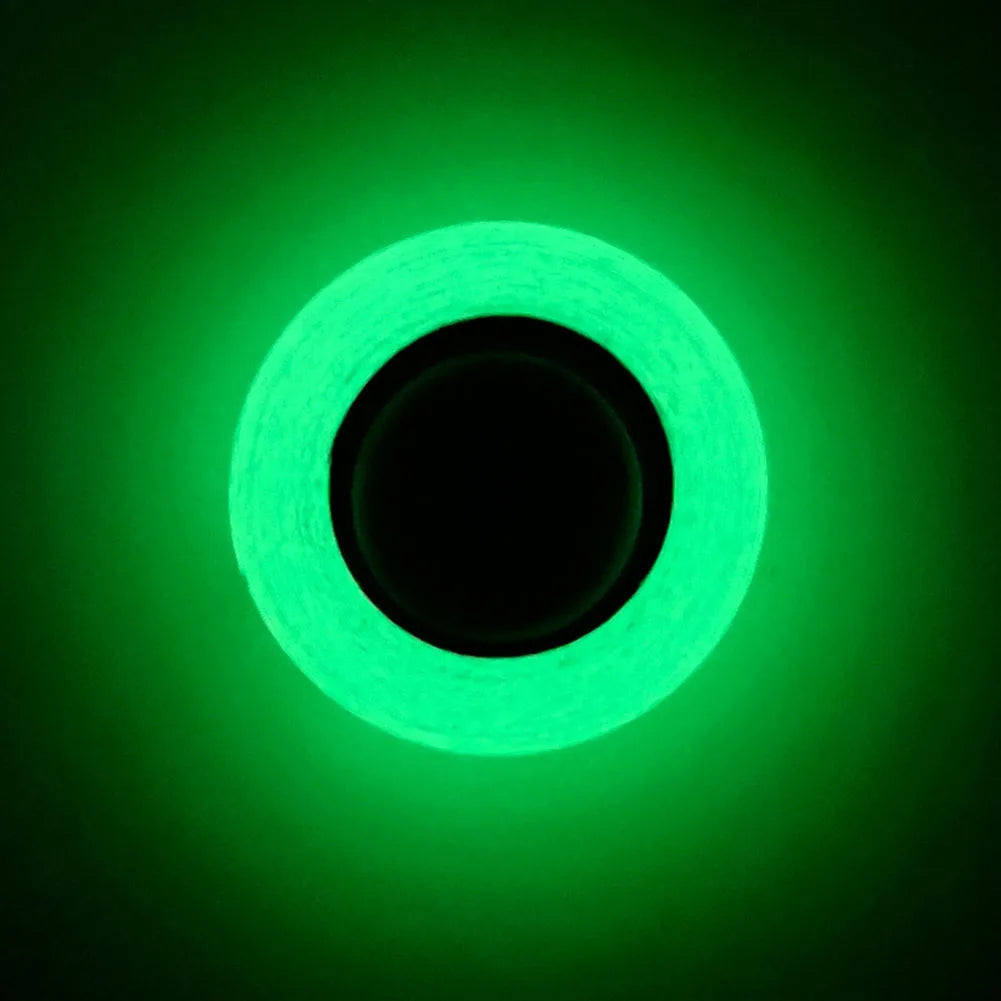 1/2/3pcs Waterproof Luminous Tapes Self Adhesive Warning Tapes Night Vision Glow in Dark Safety Home Garden Decoration