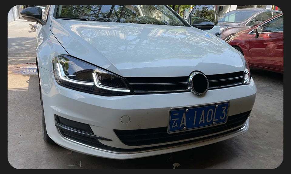 Auto Parts For VW Golf 7 MK7 GTI Headlights 2013-2017 Upgrade golf 7.5 styling LED DRL Dual Projector Car Accesorios Modified