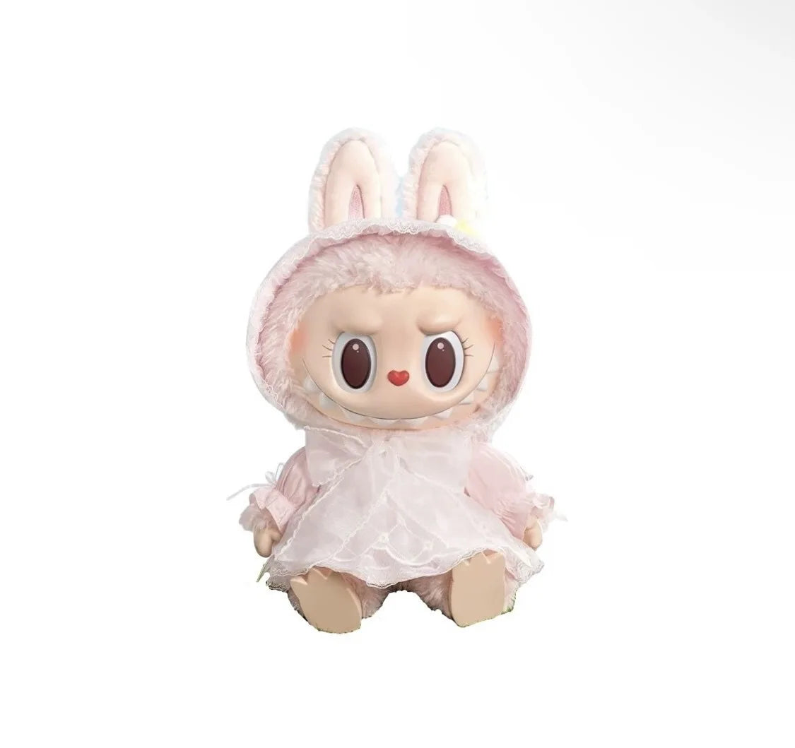 Labubu Keychain Mokoko Doll Labubu Keyring Sweetheart Series Doll Pendant Ornament Christmas Gift Kids Toys High Quality Replica