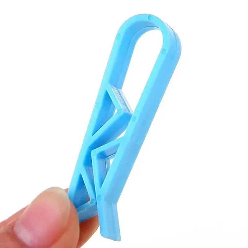 10Pcs Waste Basket Can Fixation Clip Kitchen Bathroom Organizer Household Storage Clamp Clip Garbage Bin Clip Sealing Tools New
