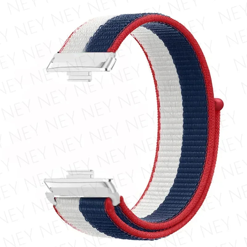 Nylon loop band For huawei watch fit 3 strap smart wristband breathable Sport Watchbands bracelet correa huawei fit3 Accessories