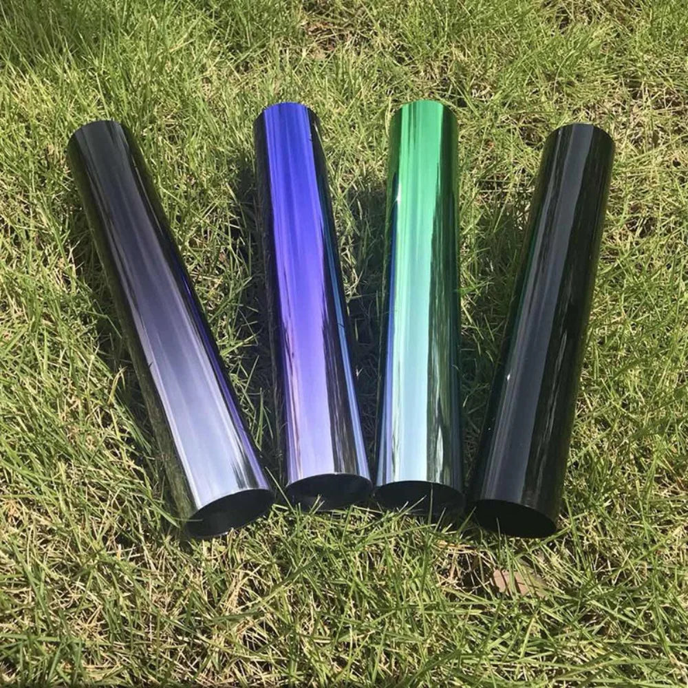 Universal Car Solar Window Tint Film Heat Insulation Color Changing Film Sun Shade Front Windshield Sunshade Protector