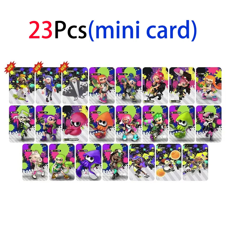 New splatoon Zelda Amiibo Card Apply to the Legend of Zelda: Tears of the Kingdo and Breath of the Wild Latest Paragliding NFC