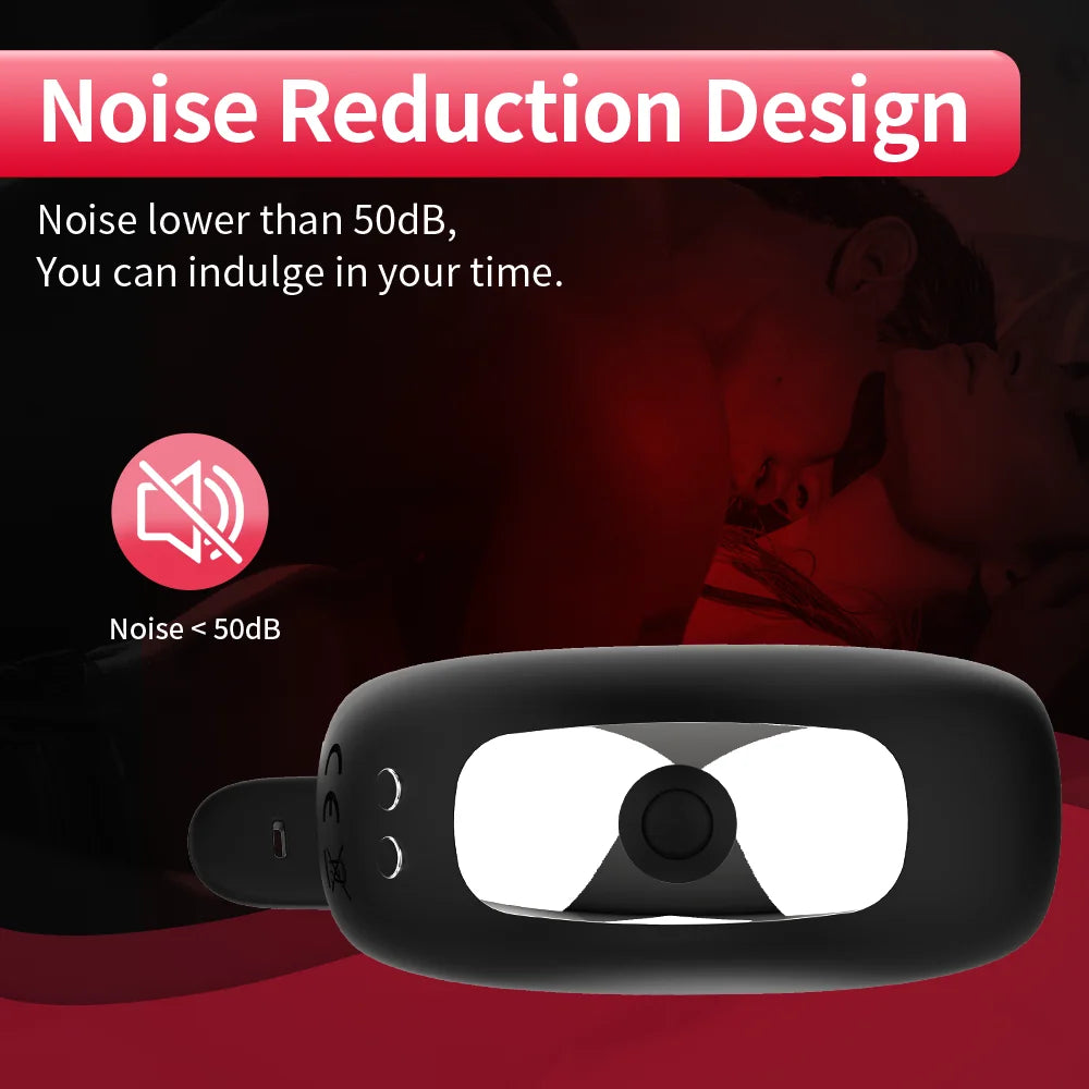 Newest Adjustable Vibrating Cock Ring for Men Masturbator Penis Ring Vibrator Male Delayed ejaculation Sex Toys for Man Cockring