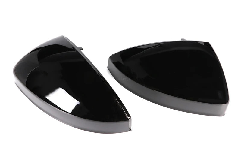 Carbon Fiber Glossy Black Replacement Rearview Side Mirror Cover Cap For Audi TT TTS RS TTRS MK3 8S 15-23 R8 2016-23 Replacement