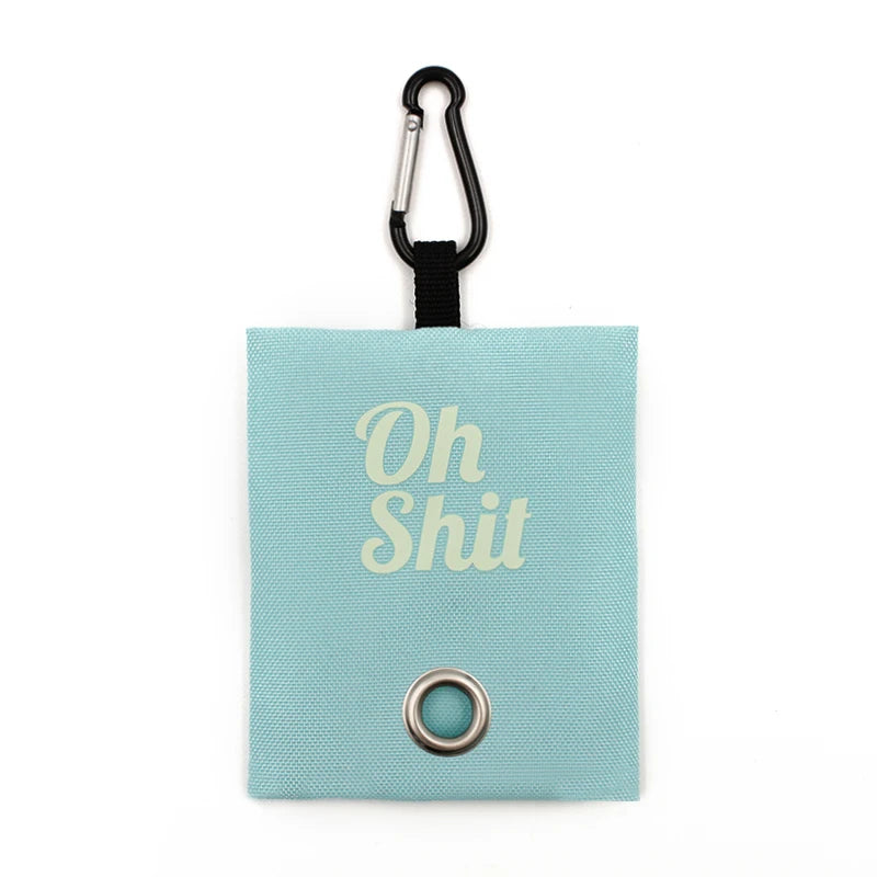 Pet Supplies Canvas Waste Bags Poop Bag Dispenser Portable Pet Poop Bag Holder Outdoor Puppy Kitten Litter Pickup Organizer