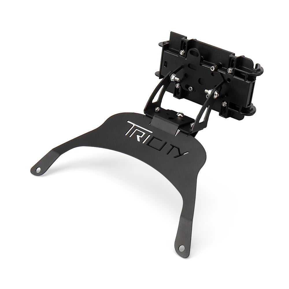 Motorcycle Accessories Front Windshield GPS Phone Stand Navigation Bracket Supporter Holder Black For YAMAHA TRICITY Tricity