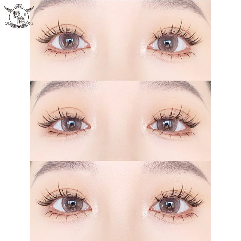 Dream Deer False Eyelashes A Type Eyelashes Upgraded Lash V-shaped 0.14mm Transparent Stem Soft Natural Eye Lashes Mink