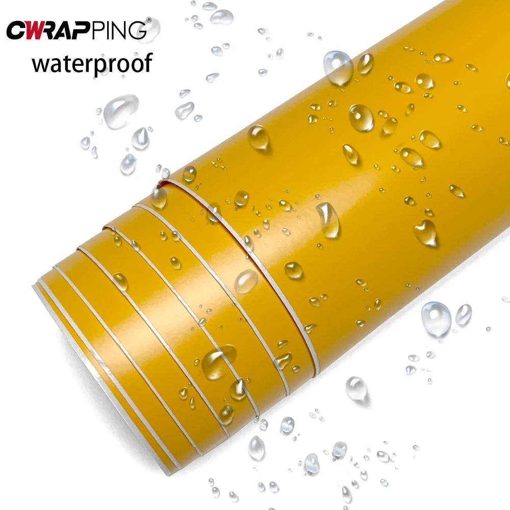 Car Exterior Stickers Self-Adhesive Vinyl Wrap Film Car Body Decoration Stickers Waterproof Matte Film Tuning Auto Accessories