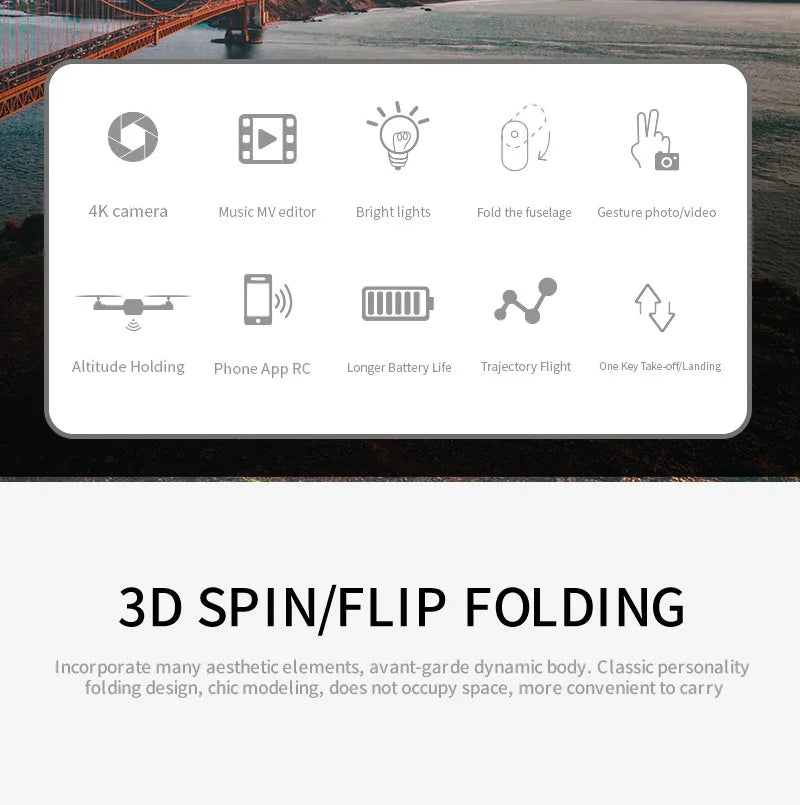 KBDFA 2023 New E88 Pro WIFI FPV Drone Wide Angle HD 4K 1080P Camera Height Hold RC Foldable Quadcopter Dron Helicopter Toys Gift