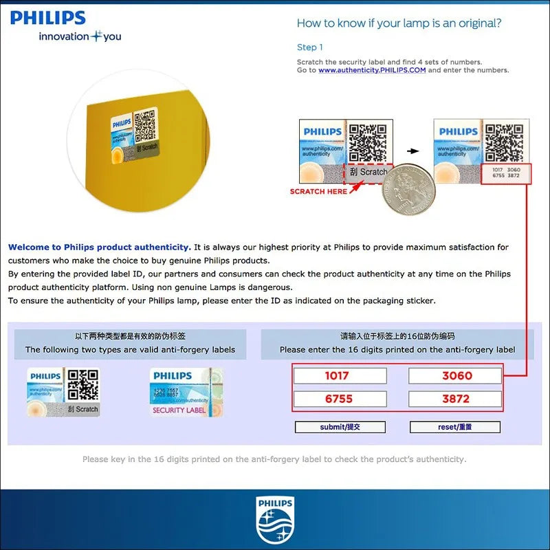 Philips LED H1 H3 H4 H7 H11 Ultinon Pro3101 12V/24V 6000K Bright White HB3 9005 HB4 9006 HIR2 9012 Auto Headlight LED Lamps, 2x