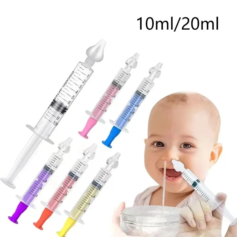 10ML/20ML Baby Nasal Aspirator Syringe Baby Nose Cleaner Rhinitis Nasal Washer Irrigator Baby Nose Washing for Children