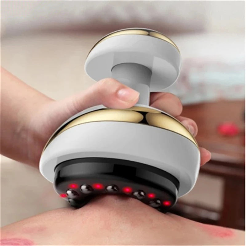 Electric Vacuum Cupping Massager Body Anti Cellulite Massage Machine Foot Massager Back Gua Sha IR Heating Fat Burner Slimming