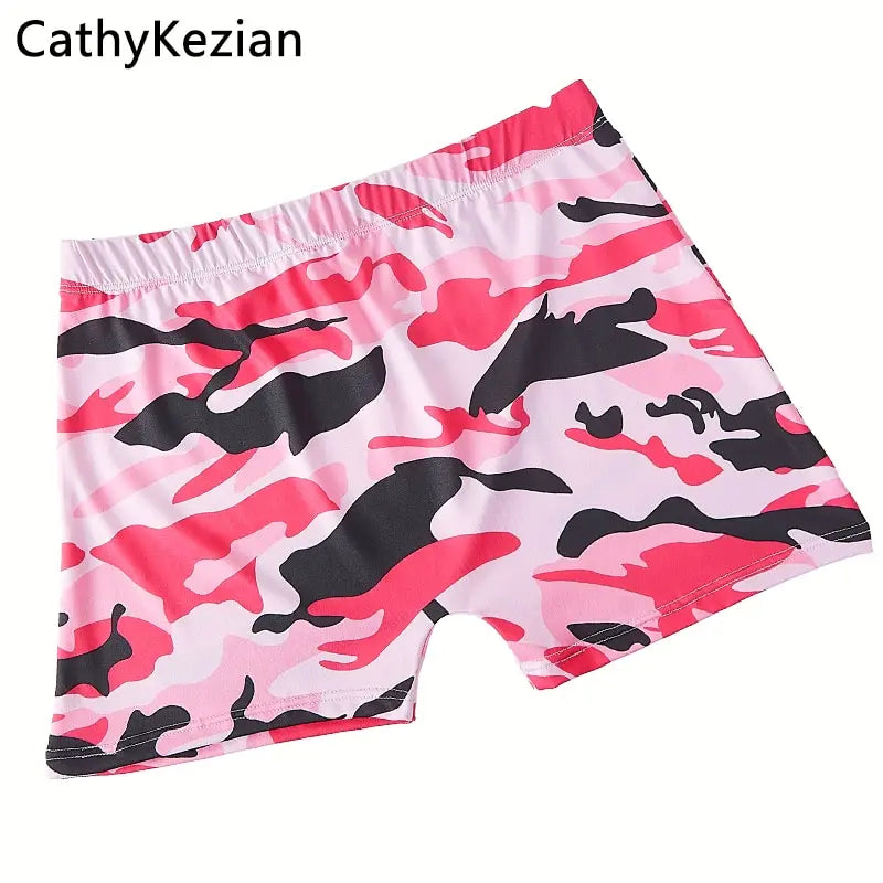Women Shorts Sleep Bottoms Pajamas Boxers Casual Sports Fitness Sleep Soft Breathable