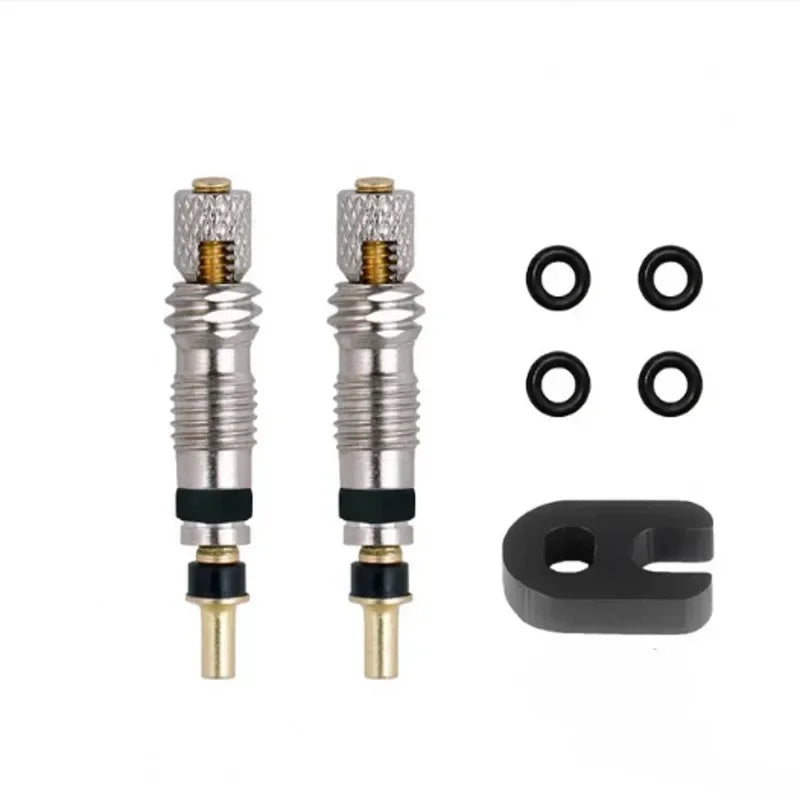 18pcs Bicycle Repair Tool Kits Presta Valve Core Set Bike Schrader Valve Wrench Tubeless Tire Remover MTB Repair Tools