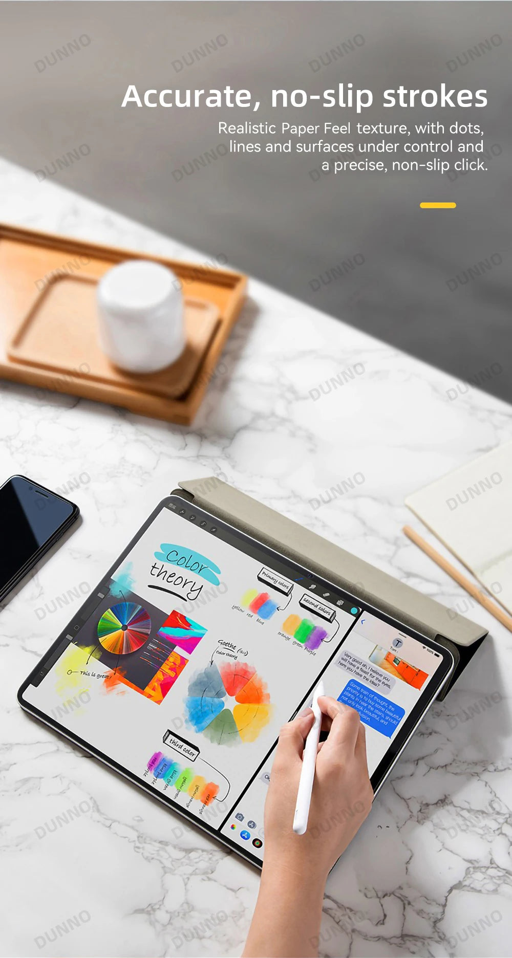 Paper Feel Screen Protector for Samsung Galaxy Tab S6 Lite A9 Plus S9 A8 A7 Lite Painting Write Matte PET Paper Feel Film