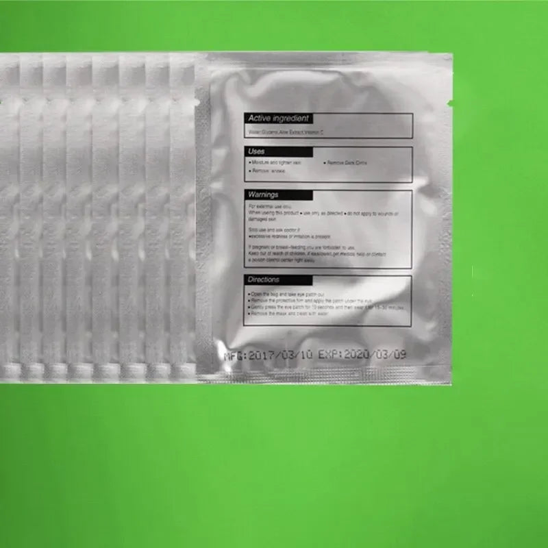 Patch Pour Cils En Hydrogel, 50 Pièces, Tampon Isolant, Beauté Et Hydratant, Masque Pour Les Yeux Pour Une Utilisation Durable