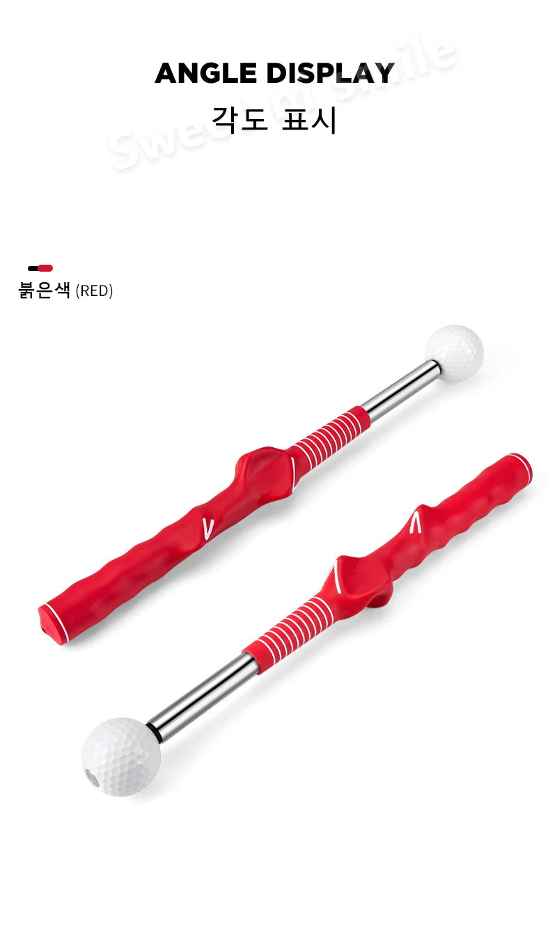 PGM Golf Retractable Swing Practice Stick Indoor Golf Assistant Practitioner HGB022