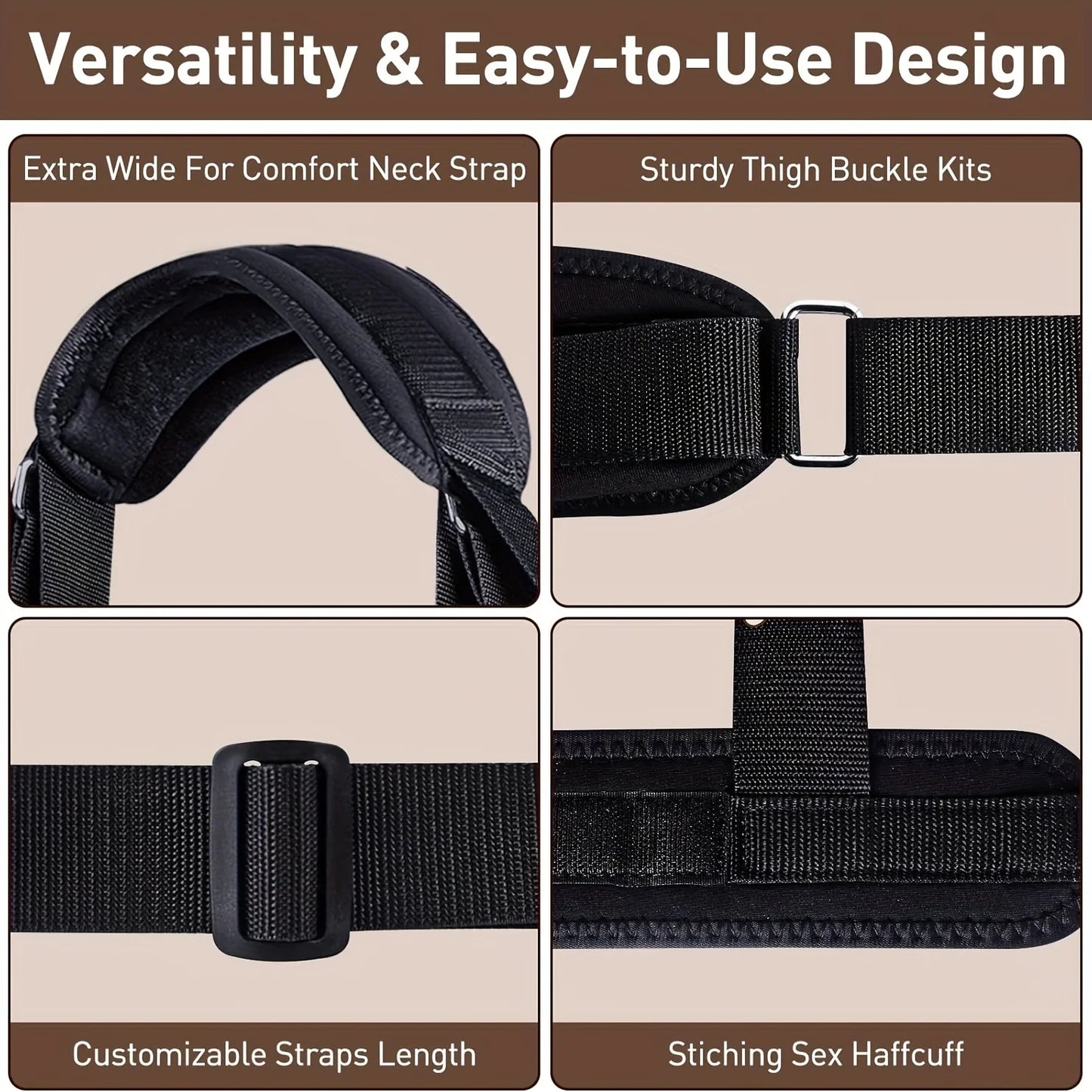 Adjustable Leg Slimming Band for Body Shaping & Exercise - 29.5" and 17.7" Lengths Available