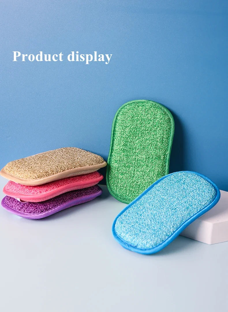 5/10/20PCS Reusable Washable Sponges Magic Sponge Eraser Kitchen Sponge Cleaning Product Gadgets Tools Kitchen Tools Accessories