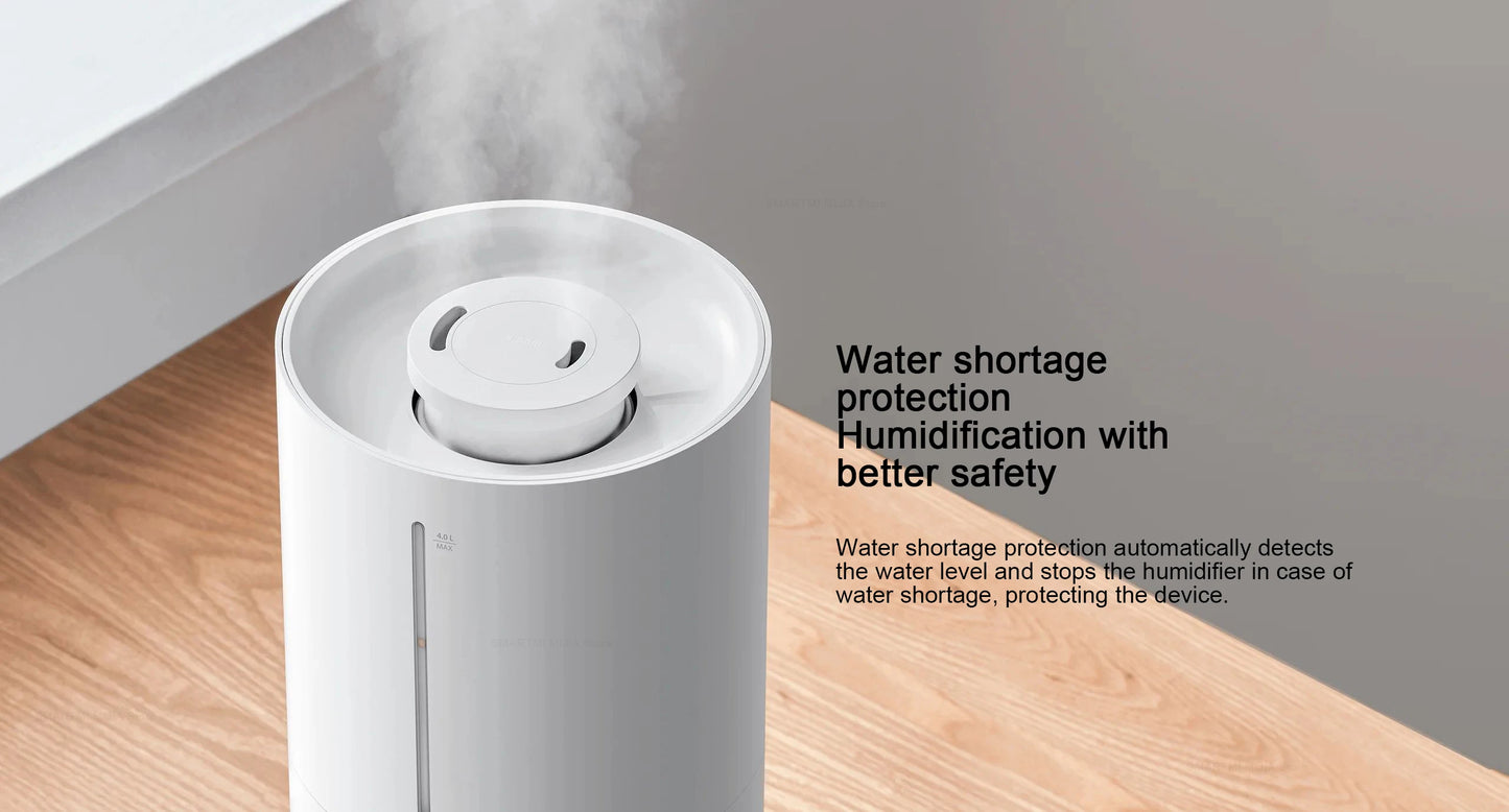 XIAOMI MIJIA Humidifier 2,Top Fill 4L Supersized Cool Mist Humidifier,30H Runtime,Silver ion antibacterial,For Home, Large Room