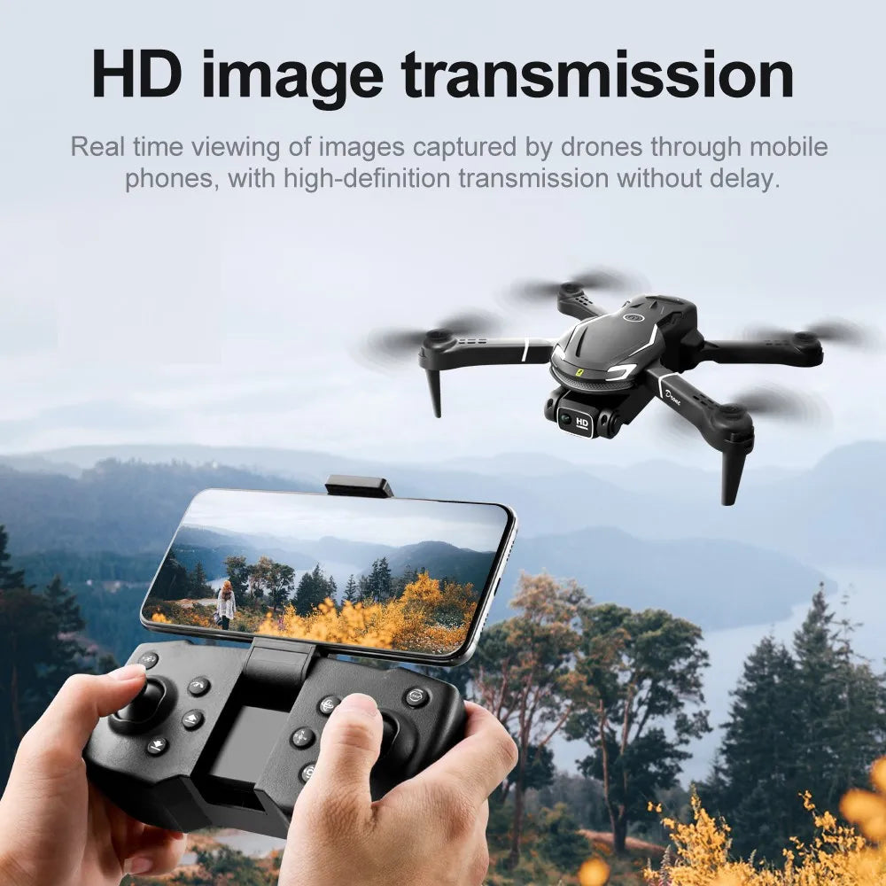New V88 Mini Drone 4K HD Dual Camera 5G GPS Obstacle Avoidance Photography Optical Flow Foldable Quadcopter Toy UAV