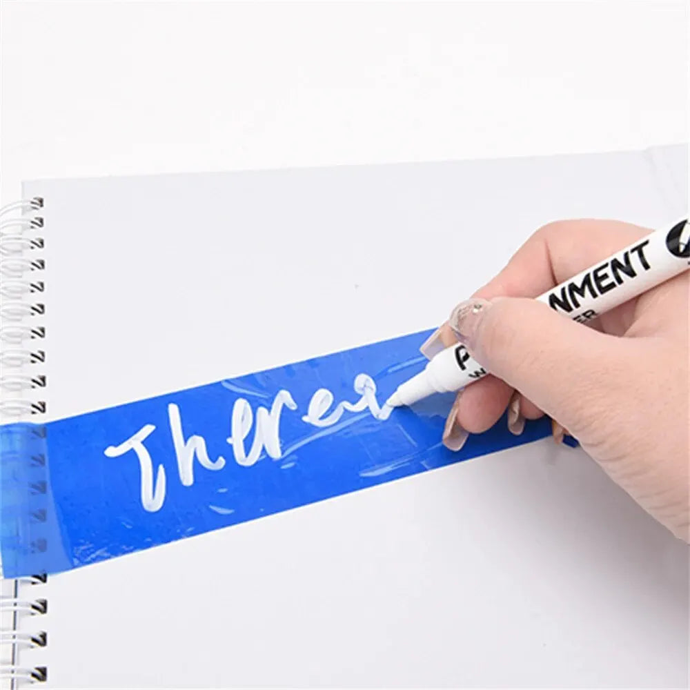 1800inch/Roll Sapphire Blue Tape Packaging Tool Office Packing Supplies PP Material Waterproof Durable Can Be Written As Marking