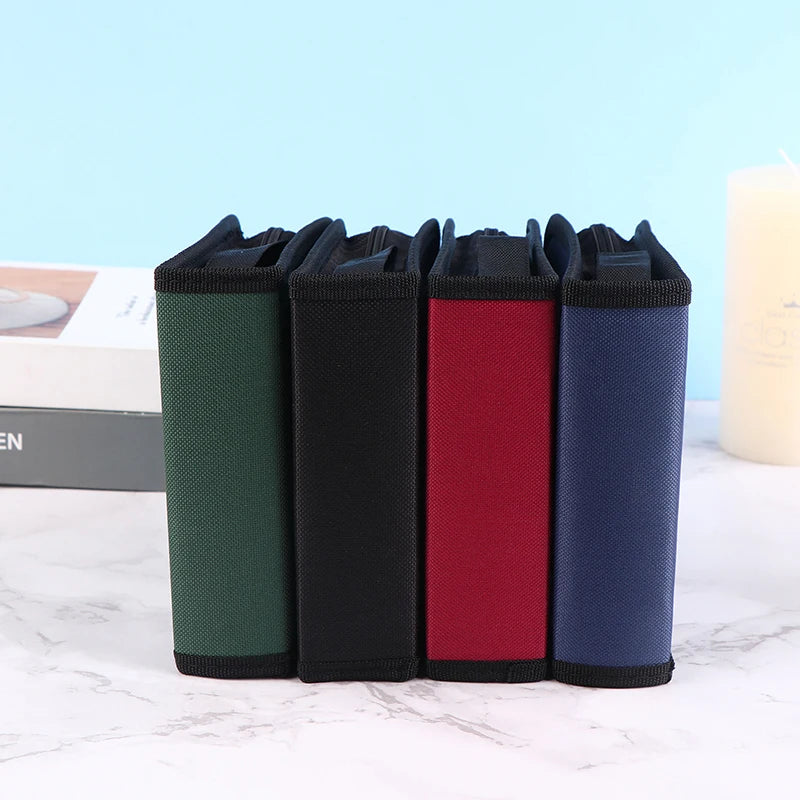 1Pc 40Tablets CD DVD Discs Oxford Handbags Storage Case CD/DVD Case CD Case Storage DVD Organizer Case DVD Booklet Holder