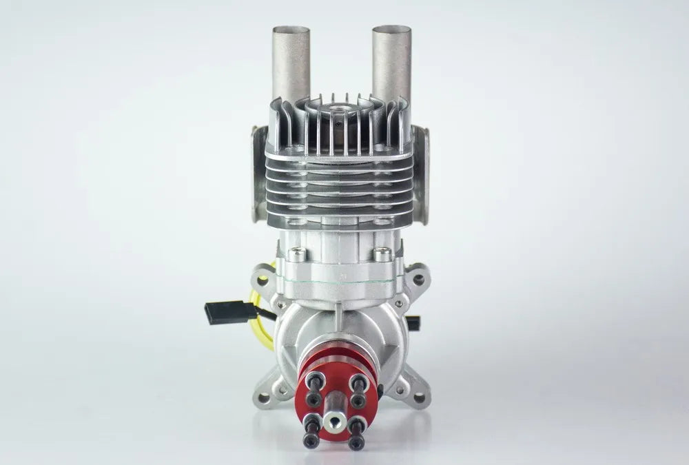 NEW V2 VVRC RCGF 35cc Petrol/Gasoline Engine with Rear Exhaust pipe for RC Model Airplane