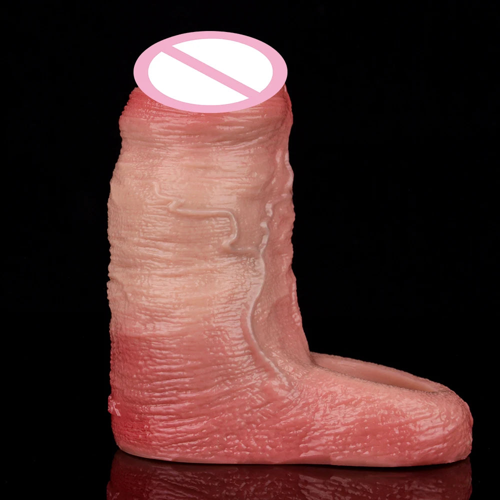 ORALSX 10 Styles Silicone Reusable Open-ended Penis Sleeve Delay Ejaculation Dick Enlargement Sex Toys For Men Game Pleasure