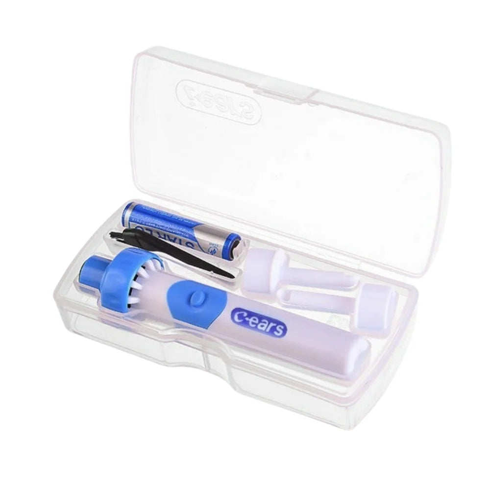 1pcs Portable Automatic Earwax Removal Kit Electric Earwax Vacuum Suction Electric Earpick Kit Remover Ear Wax Cleaning Earspoon
