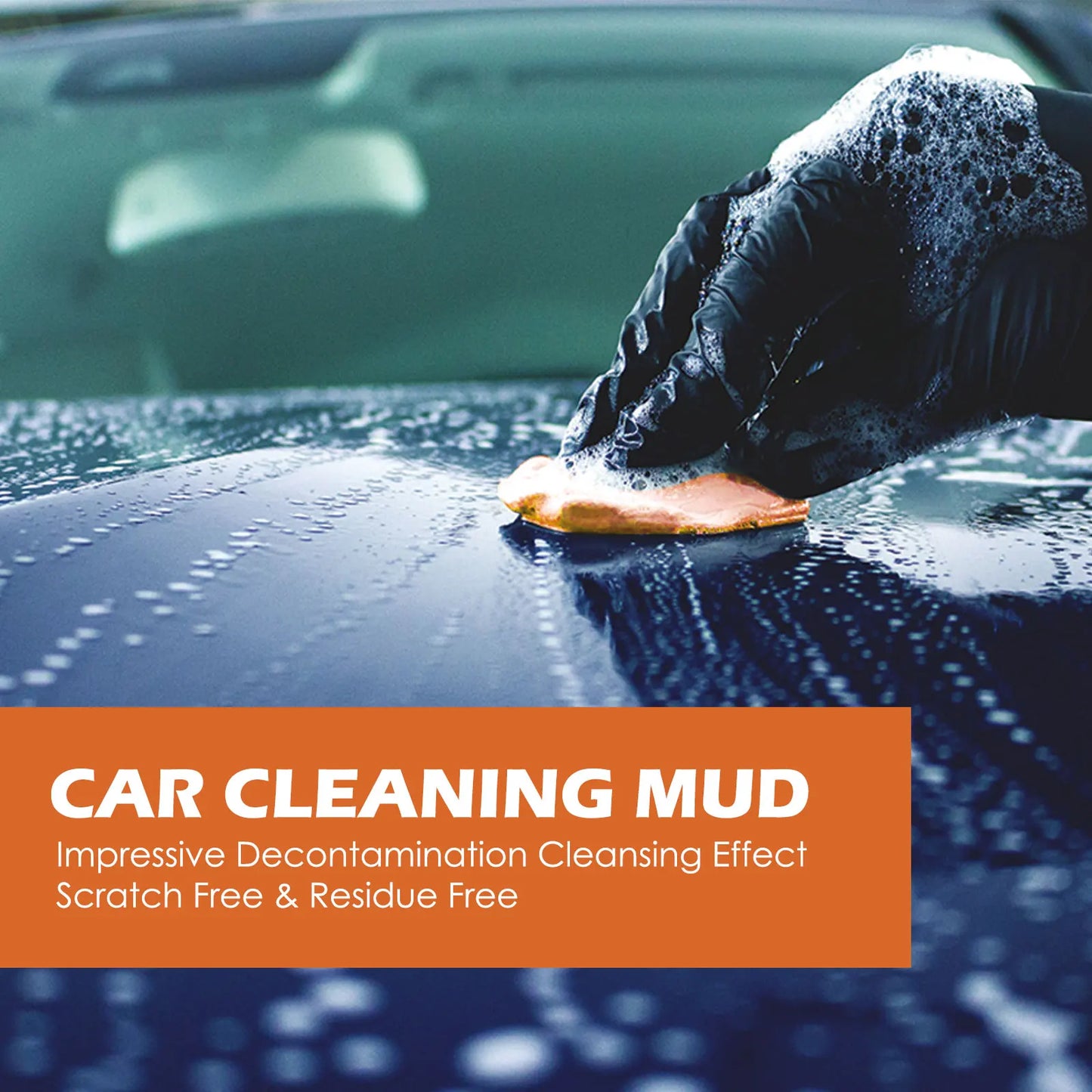 Car Cleaning Clay Bar Multipurpose Auto Paint Detailing Cleaning Magic Mud Car Stain Dust Remover Polishing Clay Car Maintenance