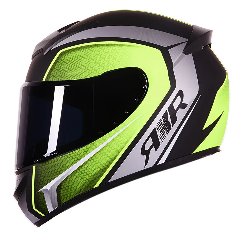 ICE.BEACON 3C certification national standard motorcycle helmet men and women winter personality safety four season rider Blueto
