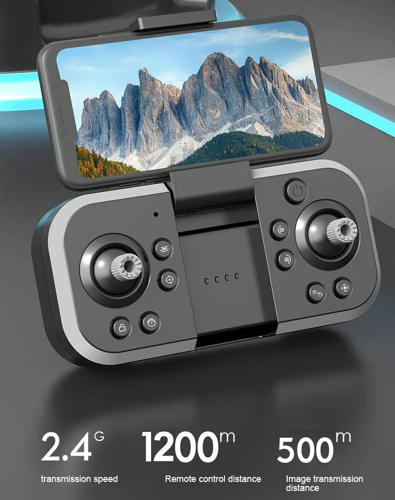 New S5S Mini Drone 4k Profesional 8K HD Camera Obstacle Avoidance Aerial Photography Brushless Foldable Quadcopter 1.2km