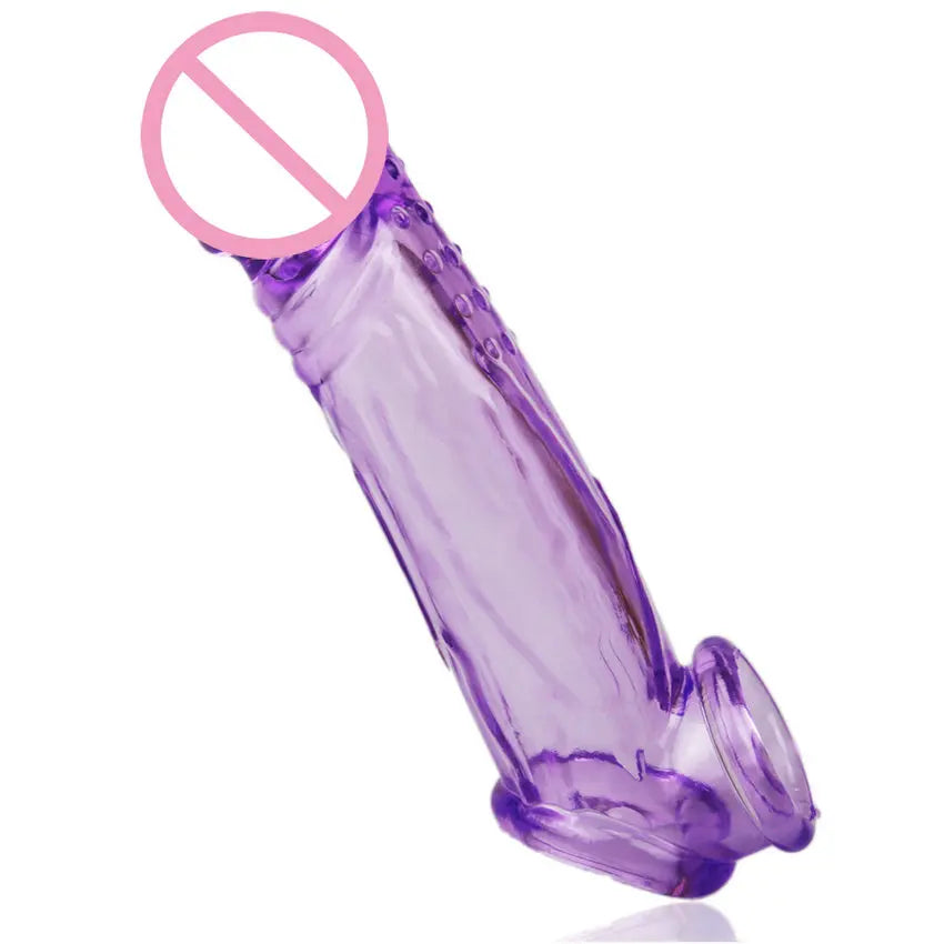 BOLD Extend Penis Delay Impotence Reusable Delay Comdom Enlarge Extension GSpot Cock Ball loop penis Sleeve Sex toys for Man