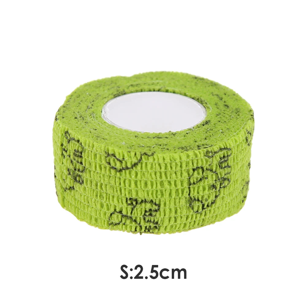 Pet Dog Cat Medical Breathable Elastic Bandage Non-woven Pet Self Adherent Wound Outdoor Retractable Sports Tape Dog Accessories