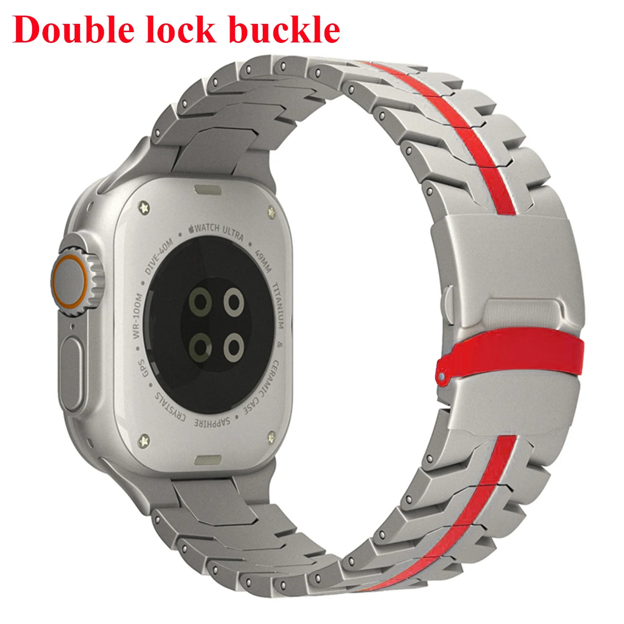 Stainless Steel Strap For Apple Watch Series 11 10 9 8 SE 3 46mm 45mm 42mm 44mm Metal Bracelet Band For iWatch Ultra 3/2/1 49mm
