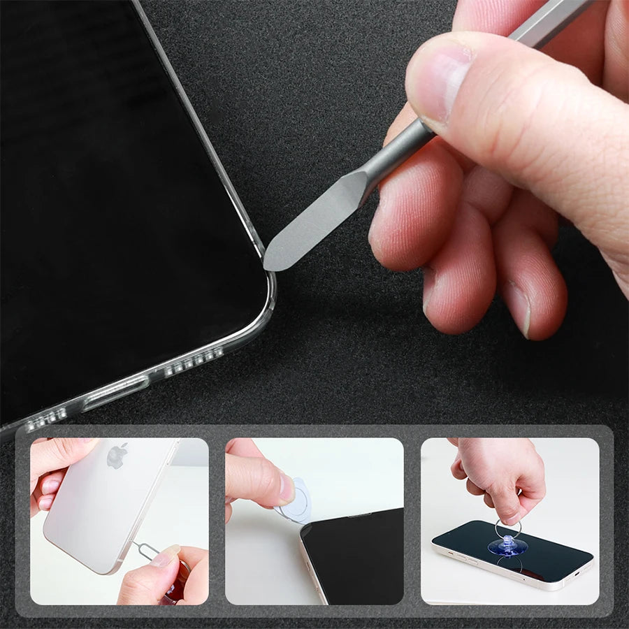128 in 1 Multi Functional Screwdriver Set Portable Precision Hand Screw Drivers Kit Extended S2 Folding Home Phone Repair Tools