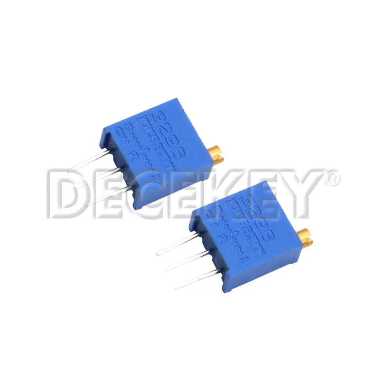 10PCS 3296W Potentiometer Precision Adjustable Resistance Multi-turn Trimming 1K 2K 5K 10K 100K 103 100R Trimmer Potentiometer