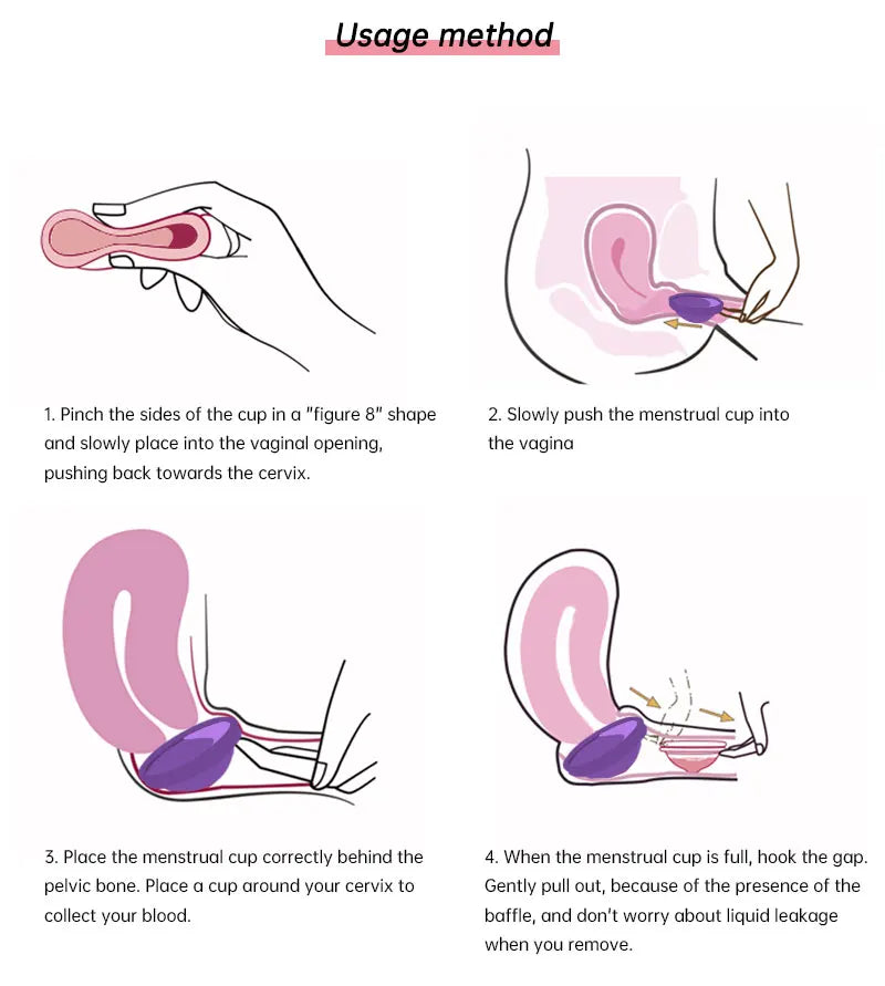 2023 New Menstrual Disk Period Disc Menstrual Collector Silicone Cup Period Cup Feminine Care Tampon Health Beauty Menstrual Cup