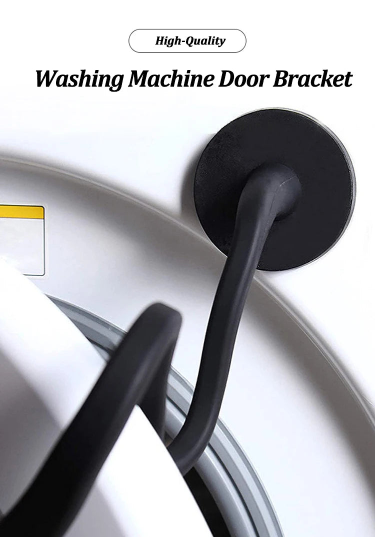 Silicone Washer Door Prop Magnetic Washing Machine Door Holder Keep Washer Door Open Drying Machine For Home