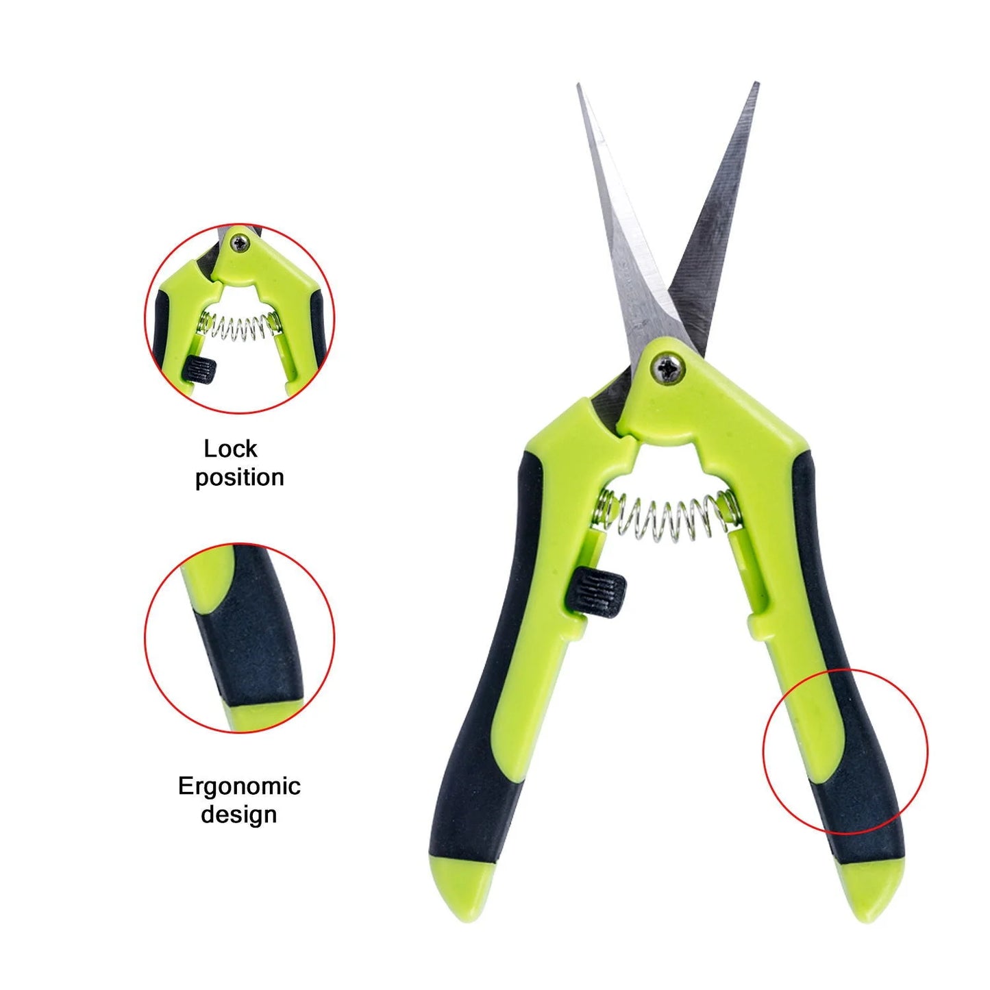 Professional Pruner Garden Scissors Use Gardening Scissors For Trimming Branches Herbs Fruit Picking Home Gardening Tools