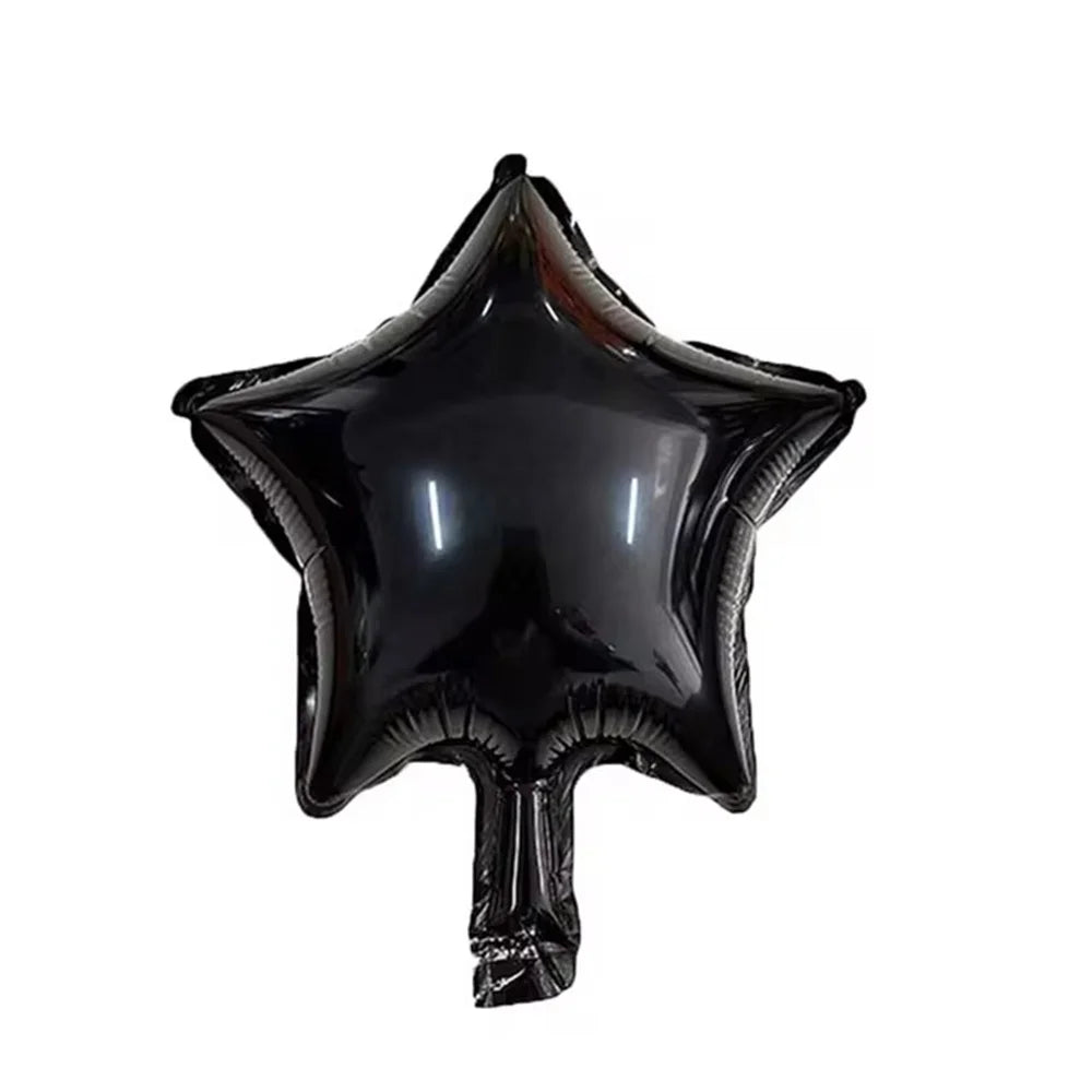 10pcs/Lot 10 Inch Five-pointed Star Foil Balloon Baby Shower Wedding Children's Birthday Party Decorations Kids Balloons Globos