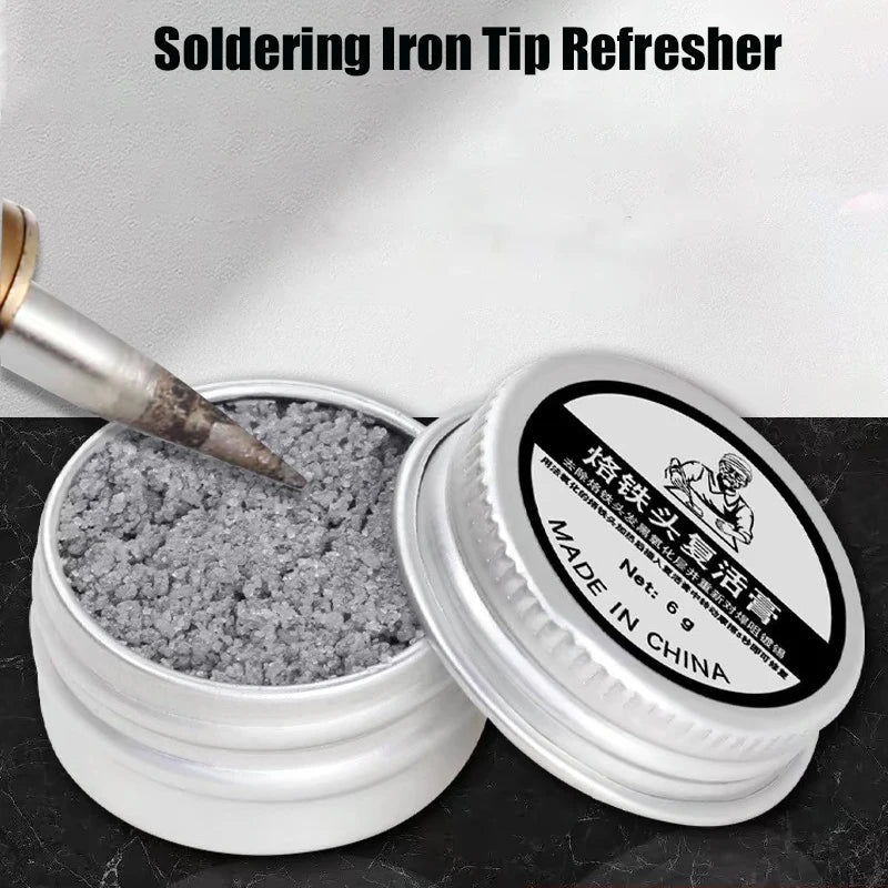 6-30g Soldering Iron Tip Cleaning Paste Soldering Iron Tip Tinner Activator Tip Cleaner Remover BGA Refresher Repair Tools