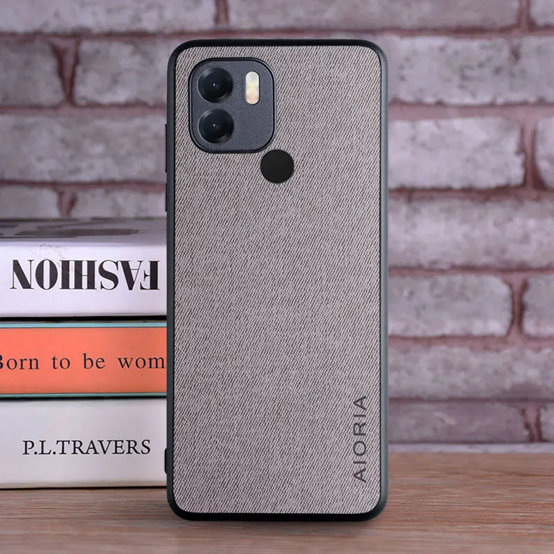 Case for Redmi A1 A2 Plus A3 A2 A1 coque Luxury textile Leather skin phone cover for Xiaomi Redmi A1 Plus case funda