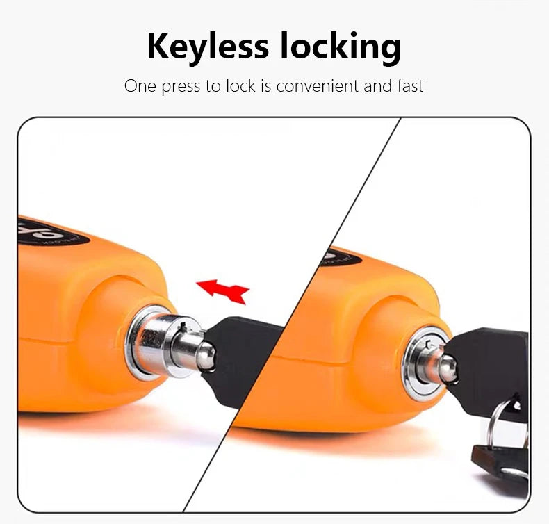 Universal Motorcycle Handlebar Lock Anti-theft Accelerator Brake Lock Motorcycle Accessories