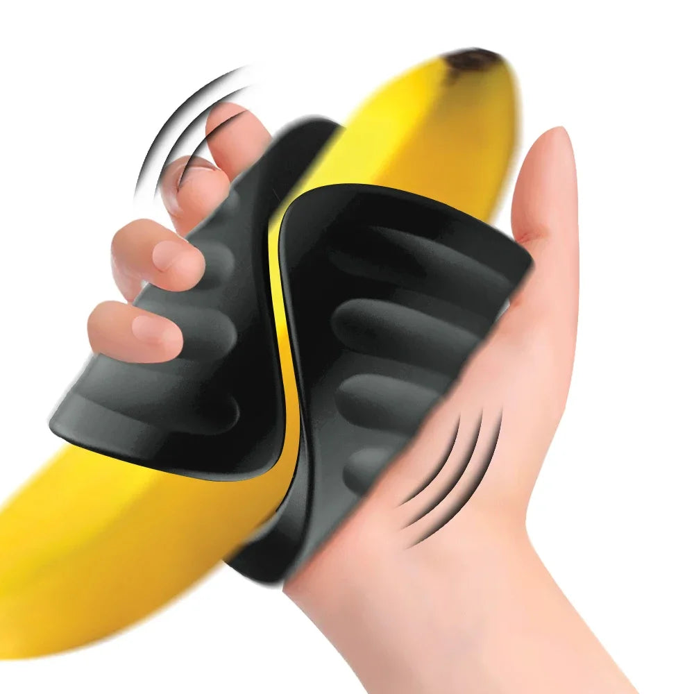 Glans Trainer for Men Powerful Vibrating Penis Training Glans Masturbator Lasting Endurance Massager Vibrator Erotic Sex Toys